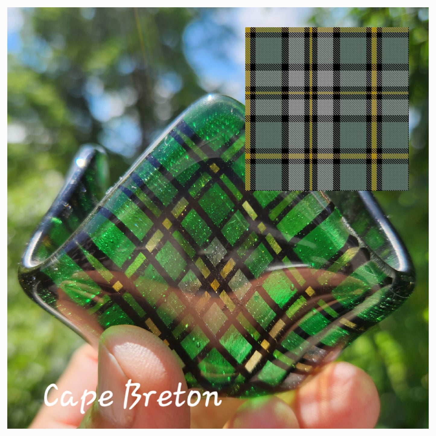 Cape Breton Tartan Tea Light