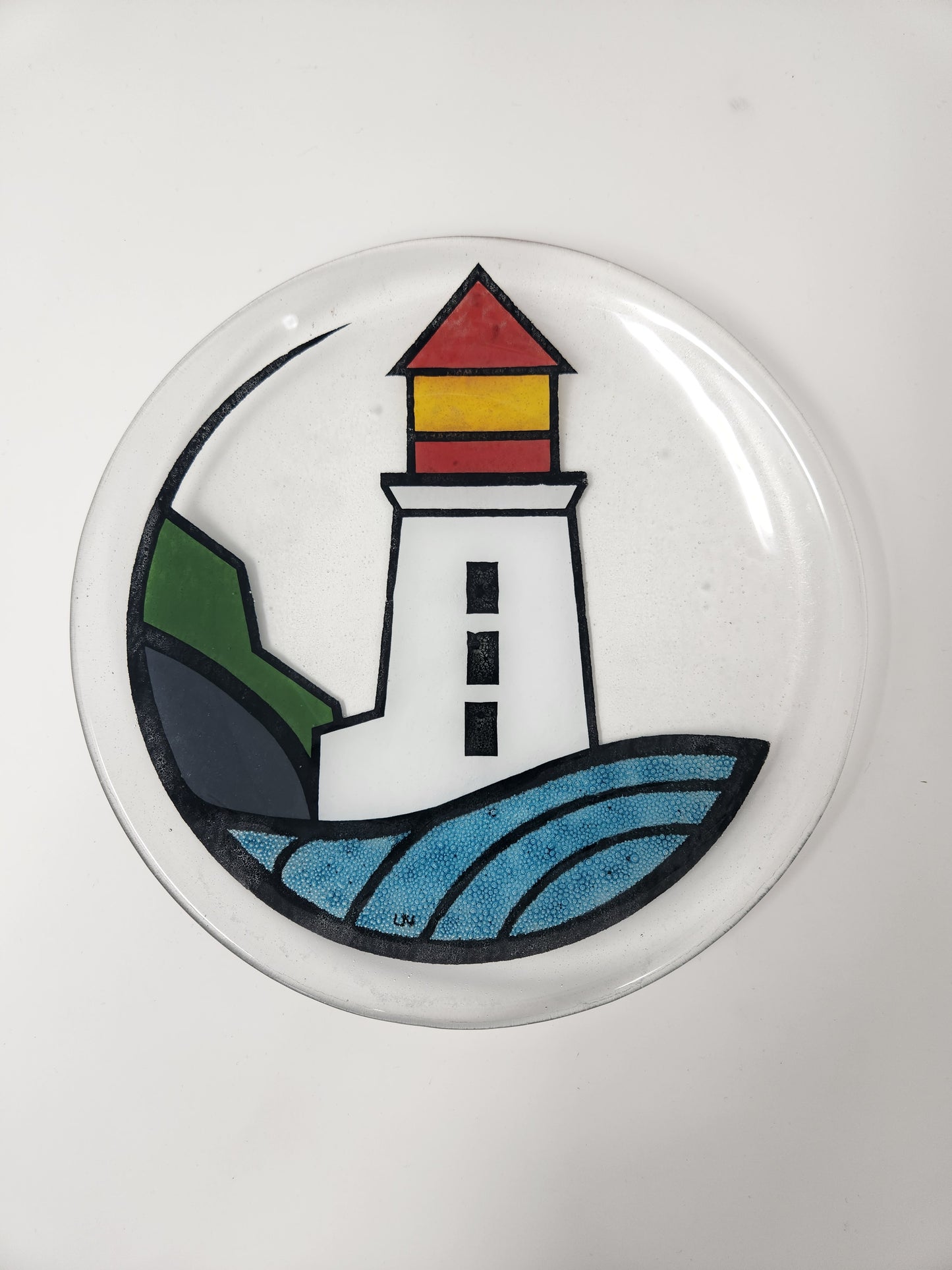 Contemporary Lighthouse Plate