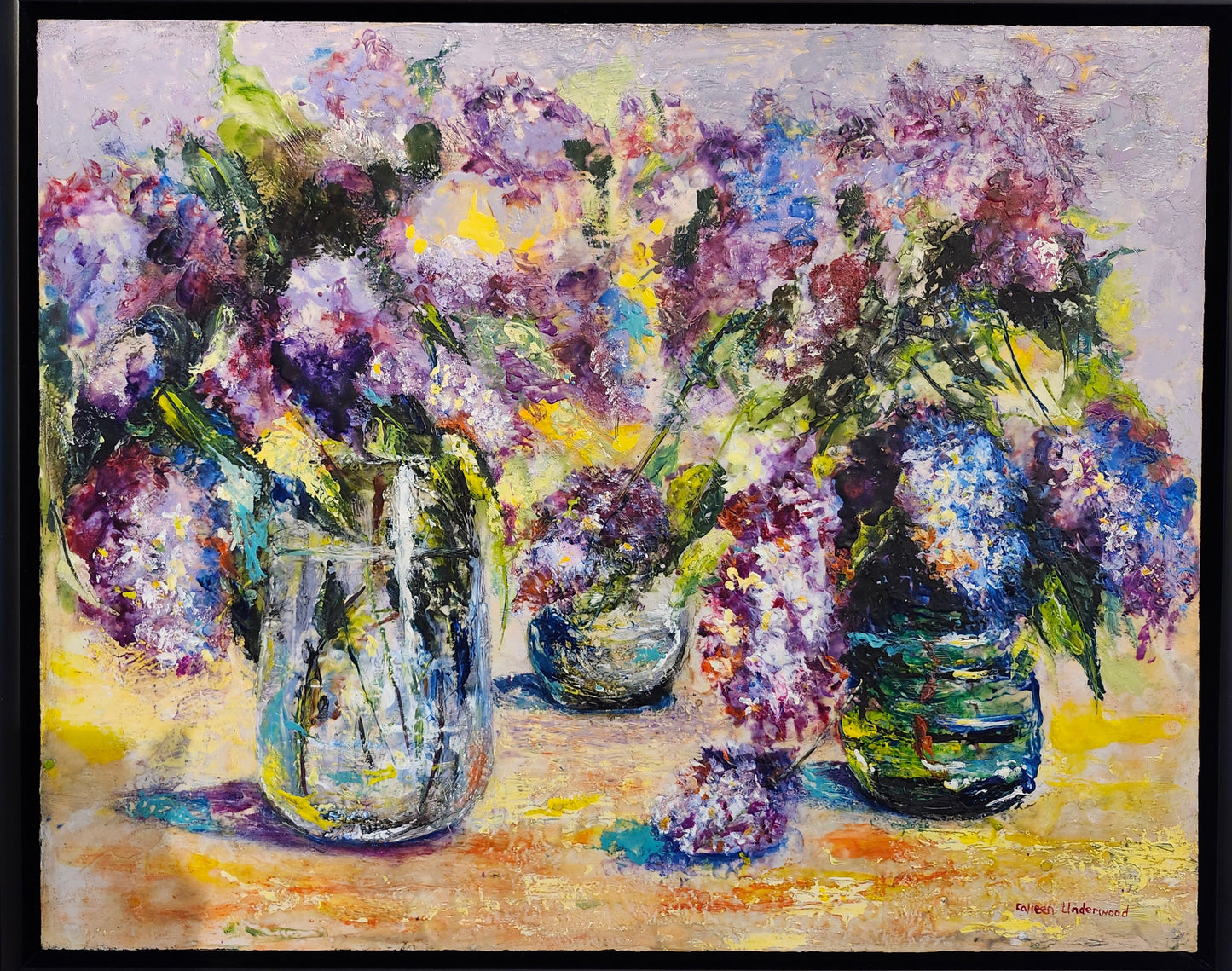 Shades of Lilacs (24" x 30")