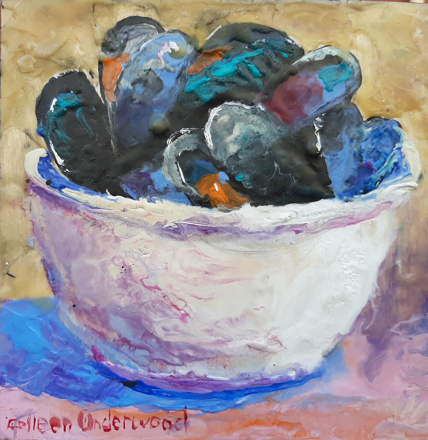 All Steamed Up (6" x 6")