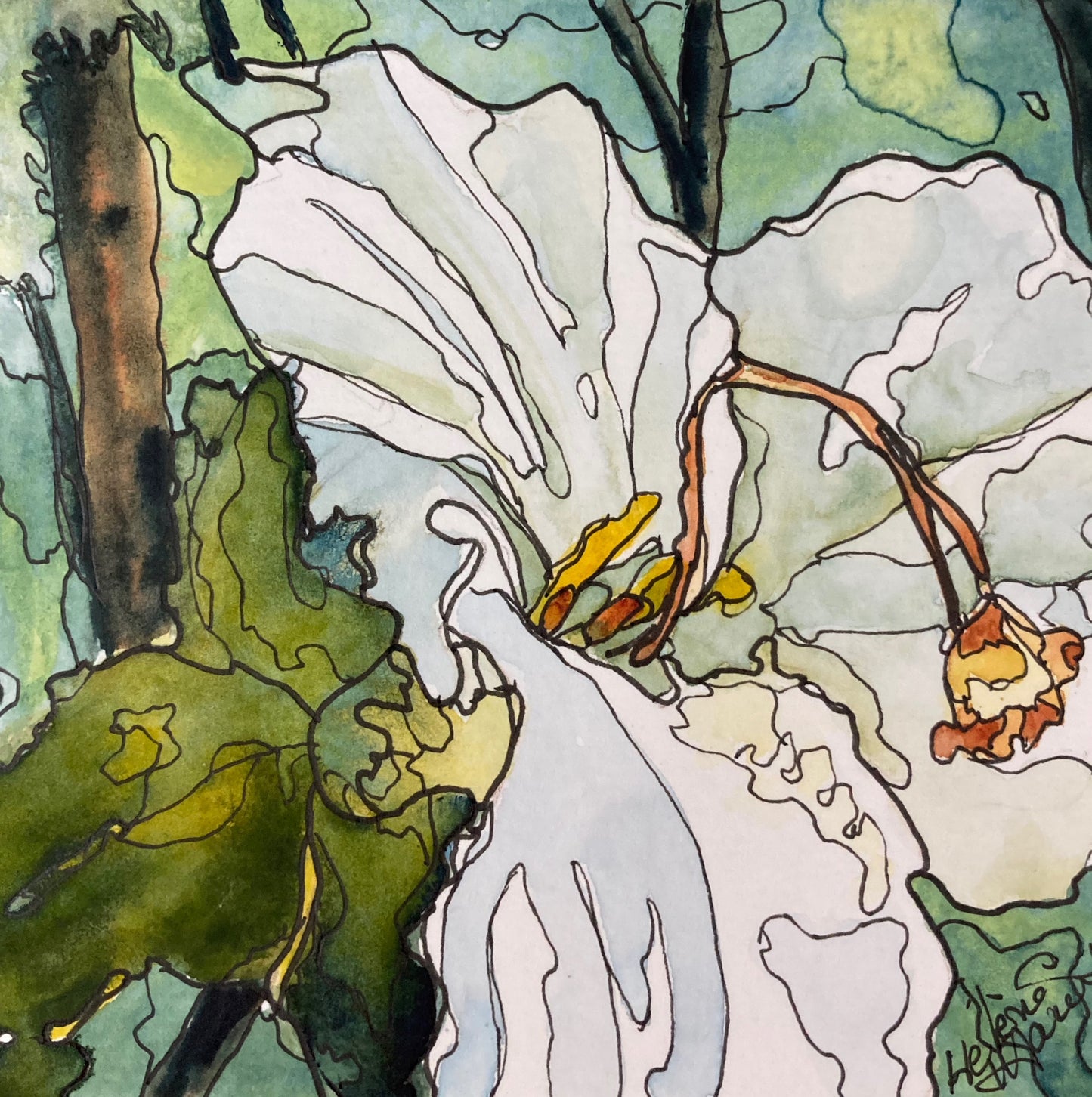 Trillium II (5" x 5")