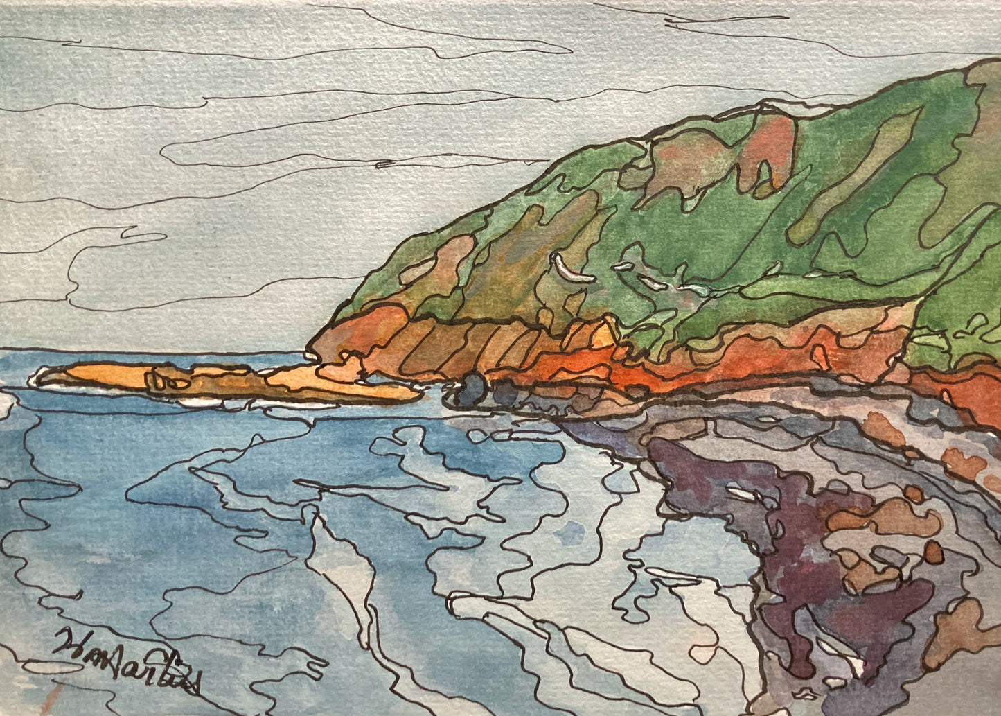 Cape Breton, NS II (5"x7")