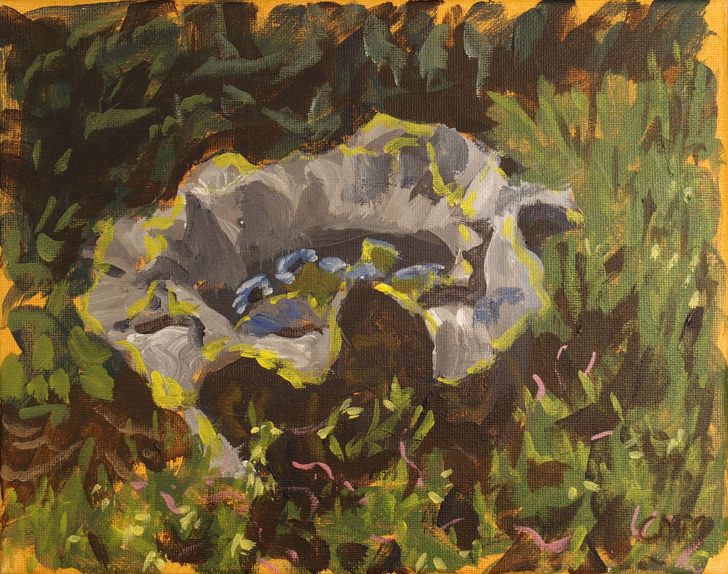 Cabbage Flower (10" x 12")