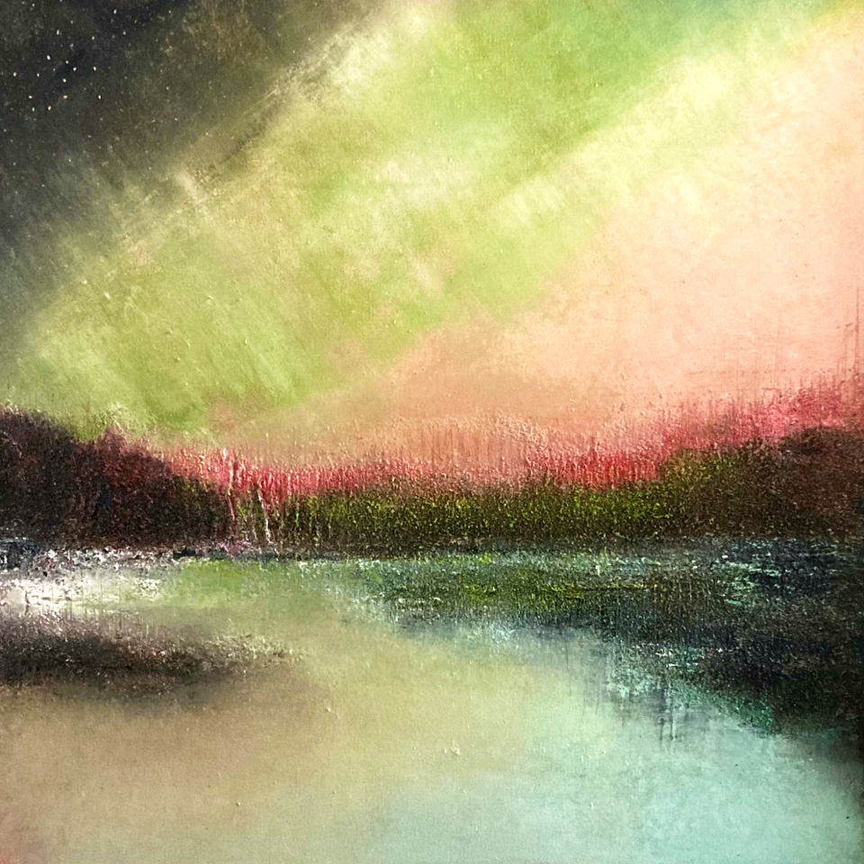 Unexpected Aurora (20” x 20”)