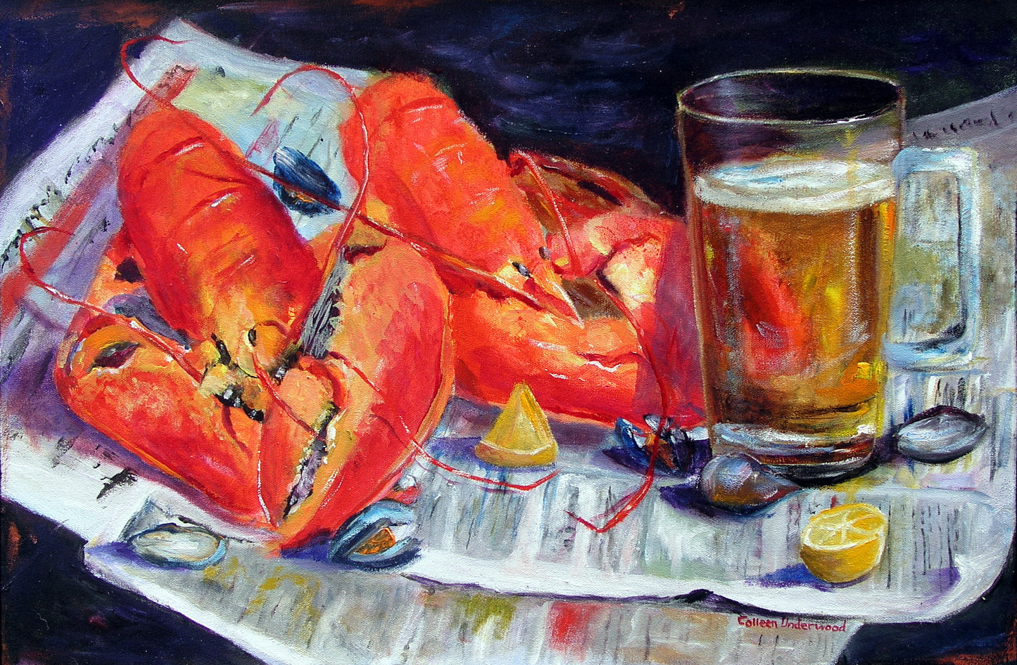 Crack It Open (16 X 24)