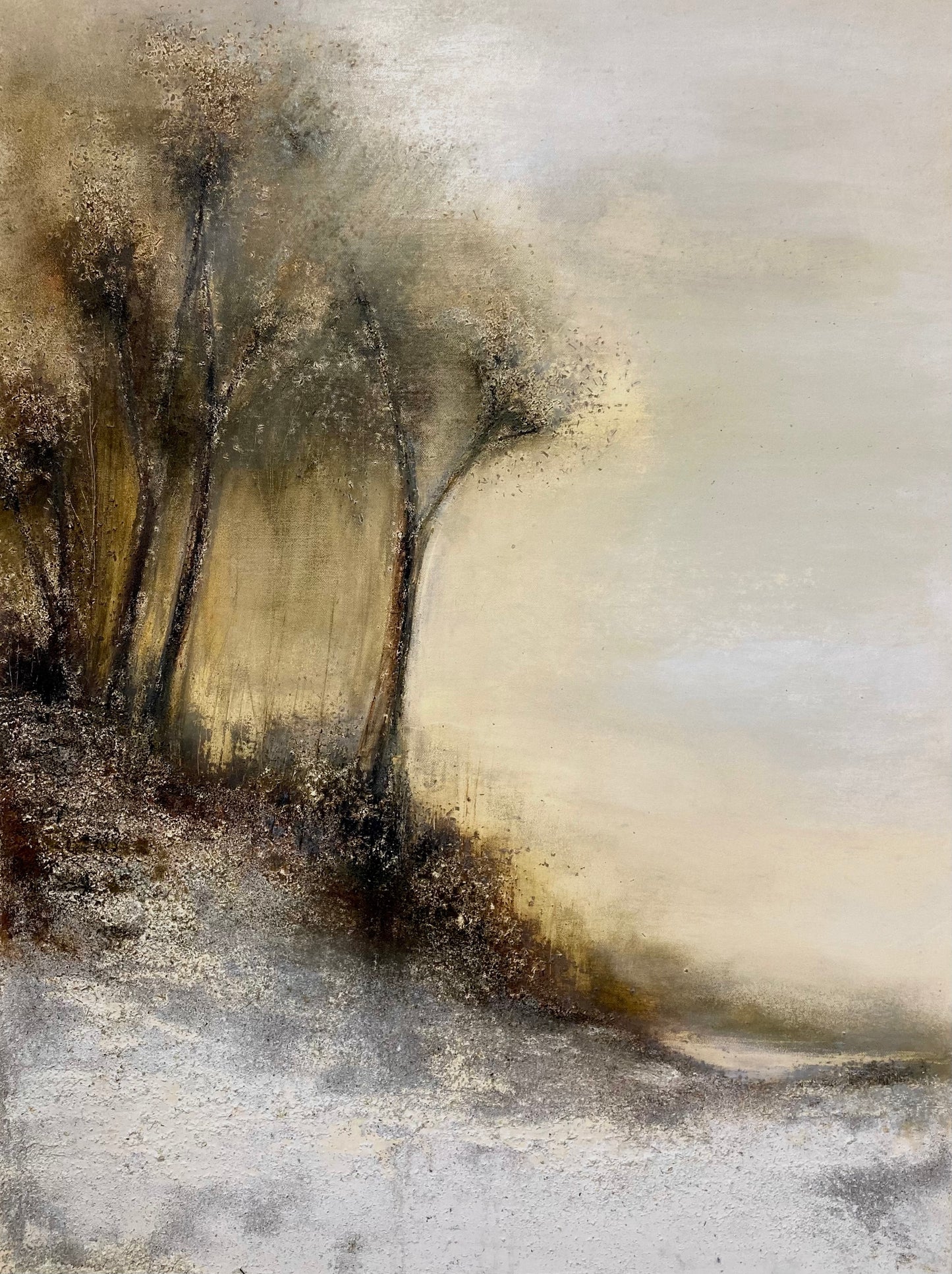 Edge of Silence (30" x 40")