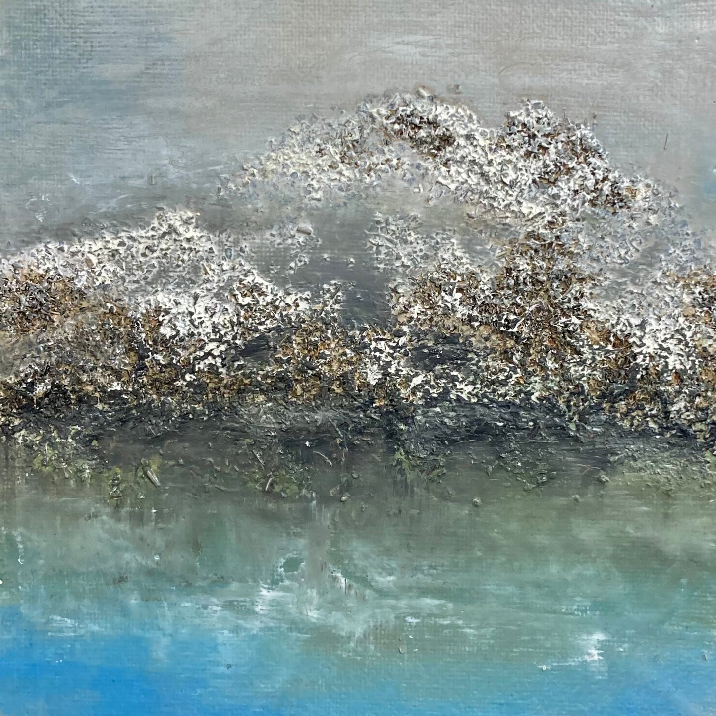 Melting Arctic (6" x 6")