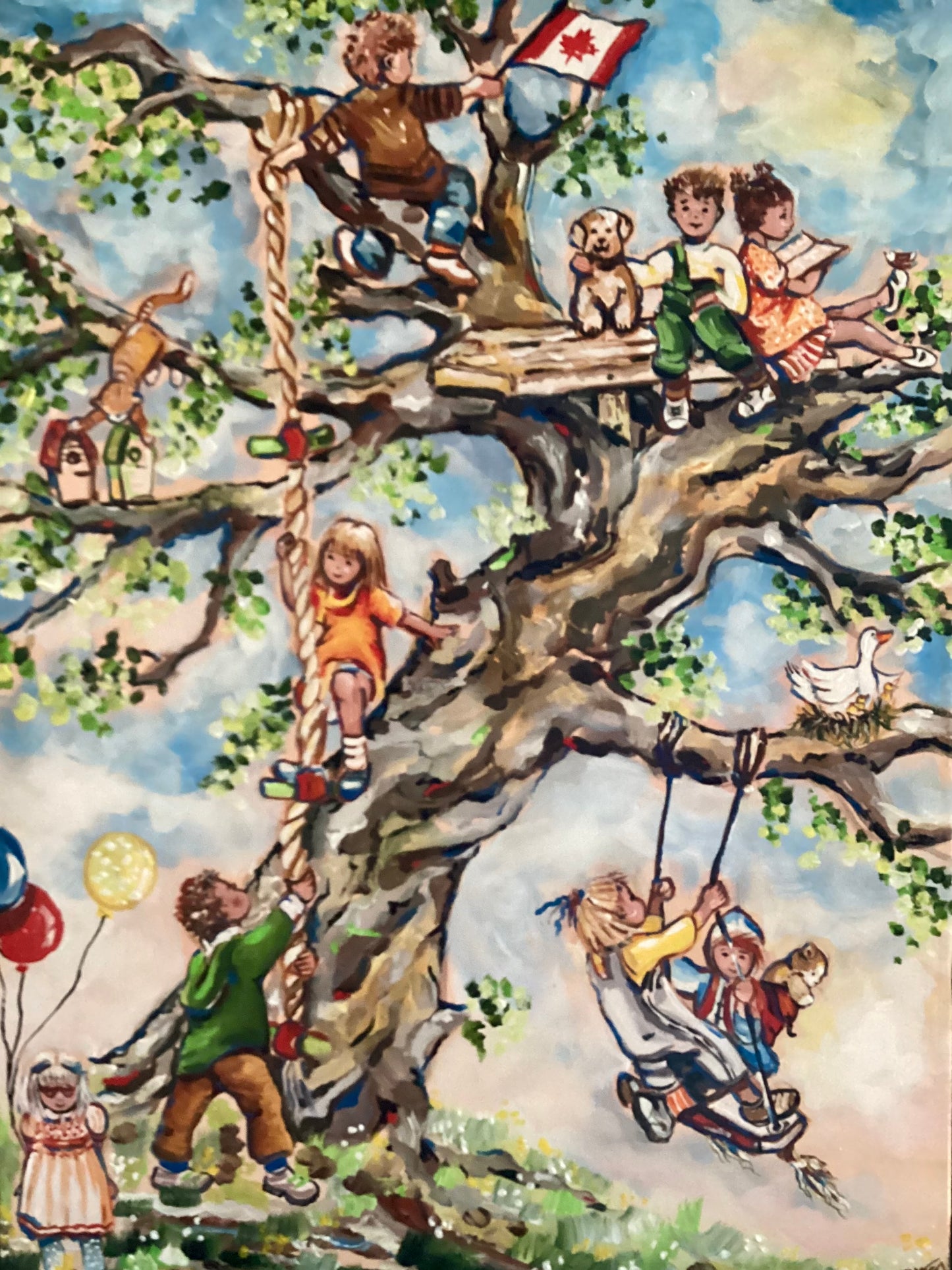 Glorious and Free (18 X 24)