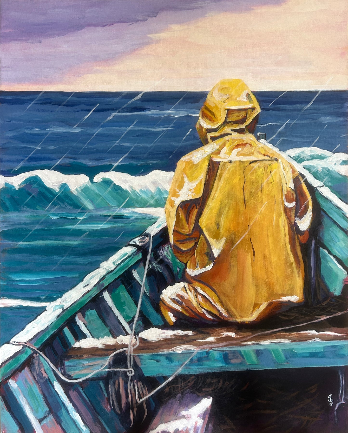 Harbour of Quiet Resolve (30” x 24”)