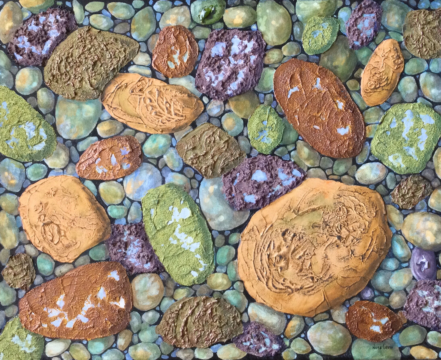 Four Fab Fossils (16 X 20)