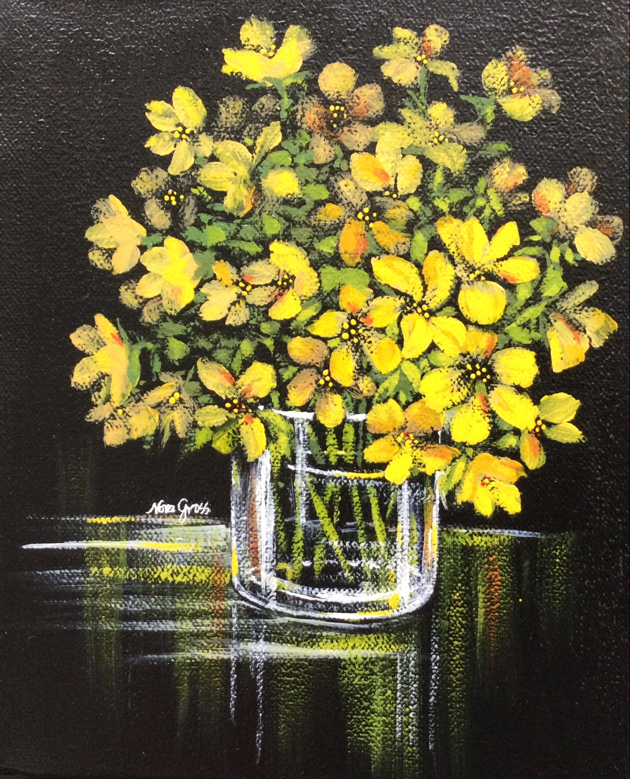 Golden Glow (8" X 10")