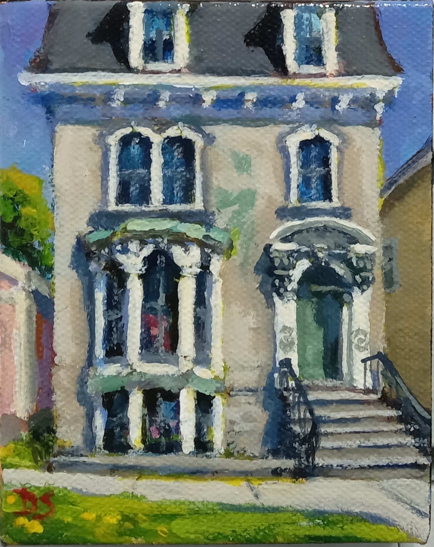 Historic House on Inglis (5" x 4")