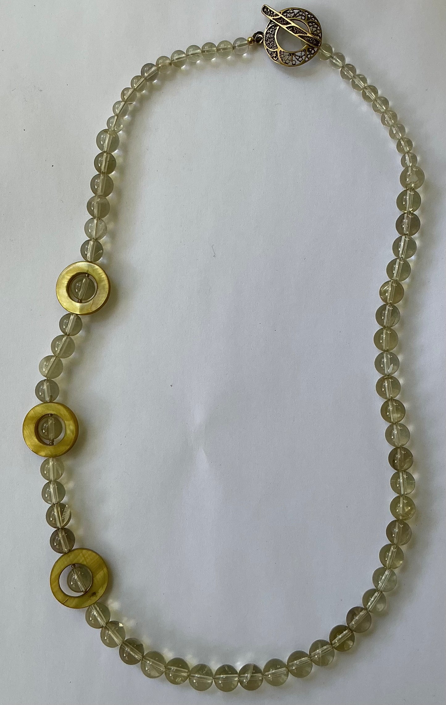 Lemon Quartz Necklace