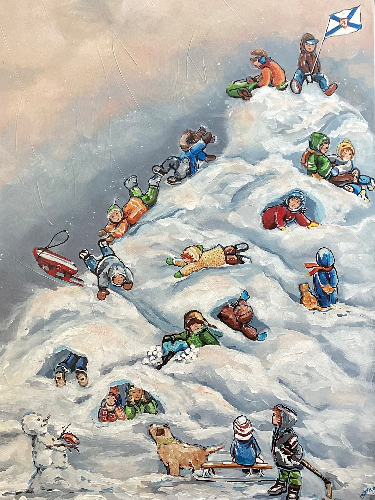 The Fort (24" X 36")