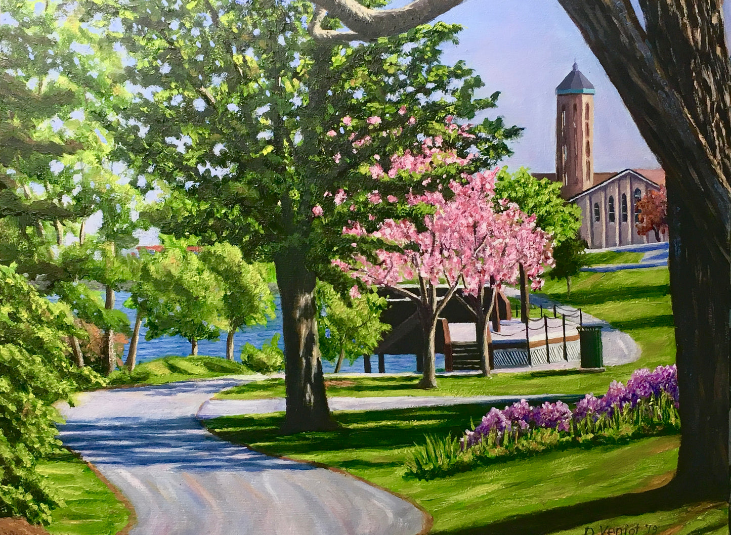 Sullivan’s Pond (12" x 16")