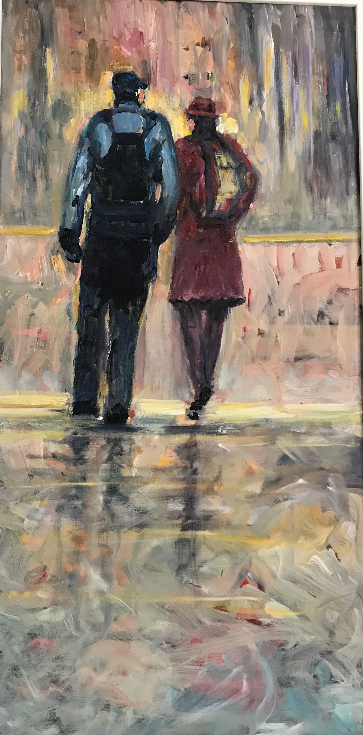 Rainy Day Stroll (15" x 30")