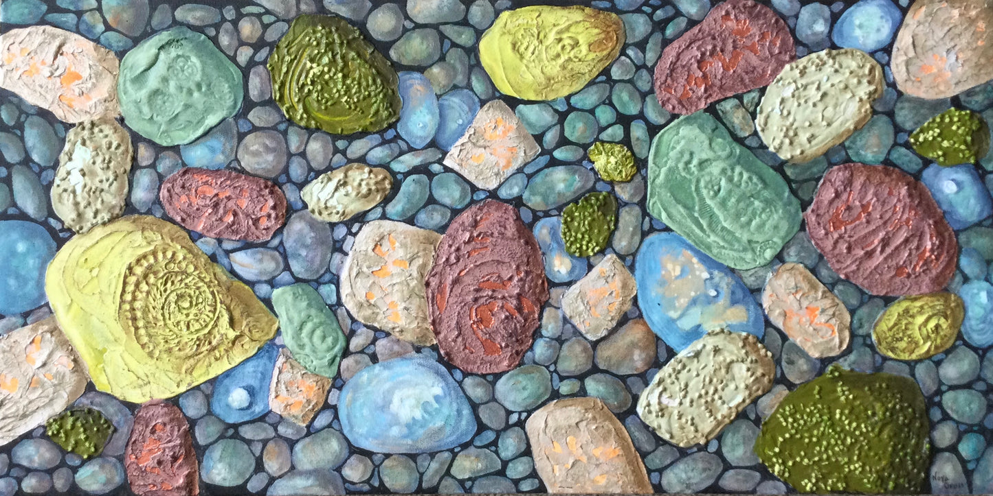 Fossil Rocks (12" x 24")