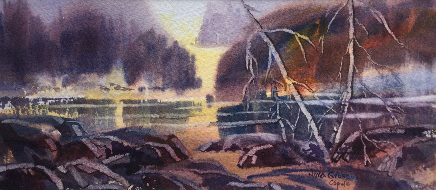 Cape Breton Inlet (9.5" x 14.5")