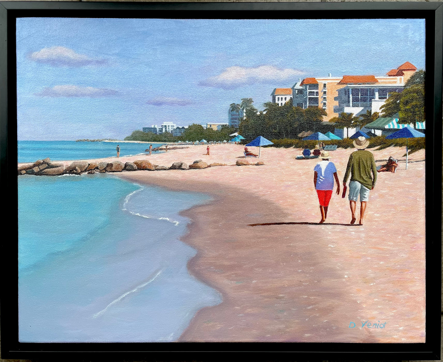 Beachy Morning (16" x 20")