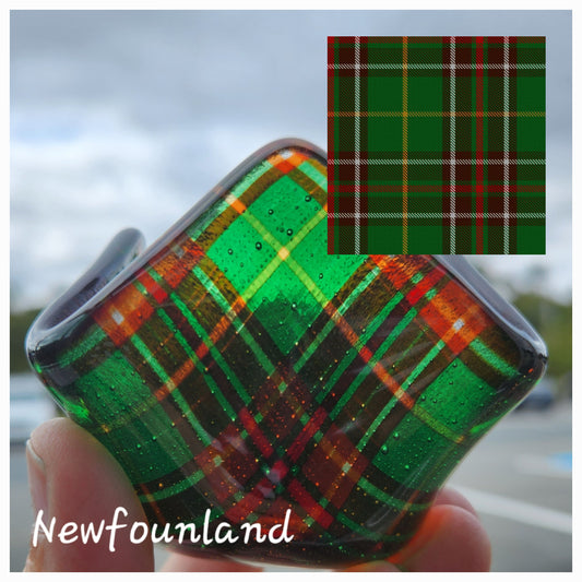 Newfoundland Tartan Tea Light