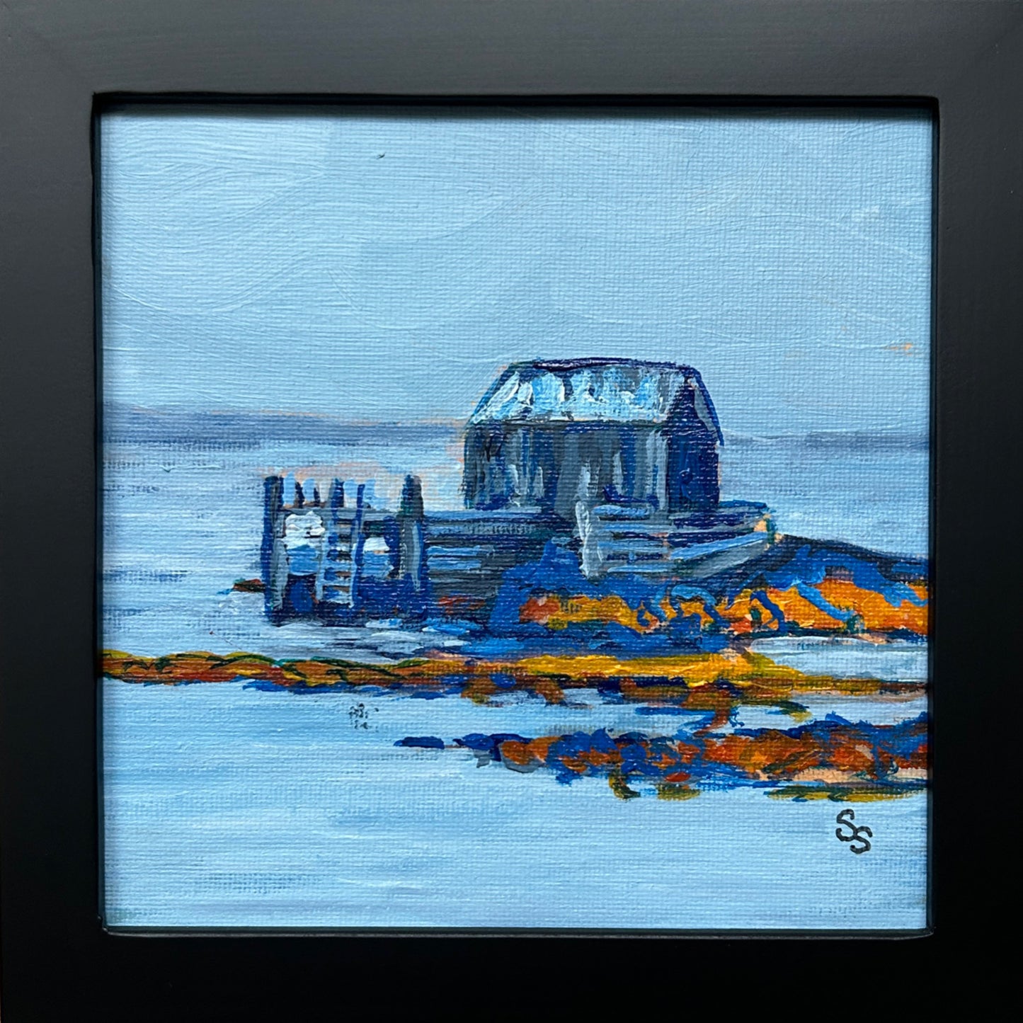 On The Edge Of Quiet (6” x 6”)