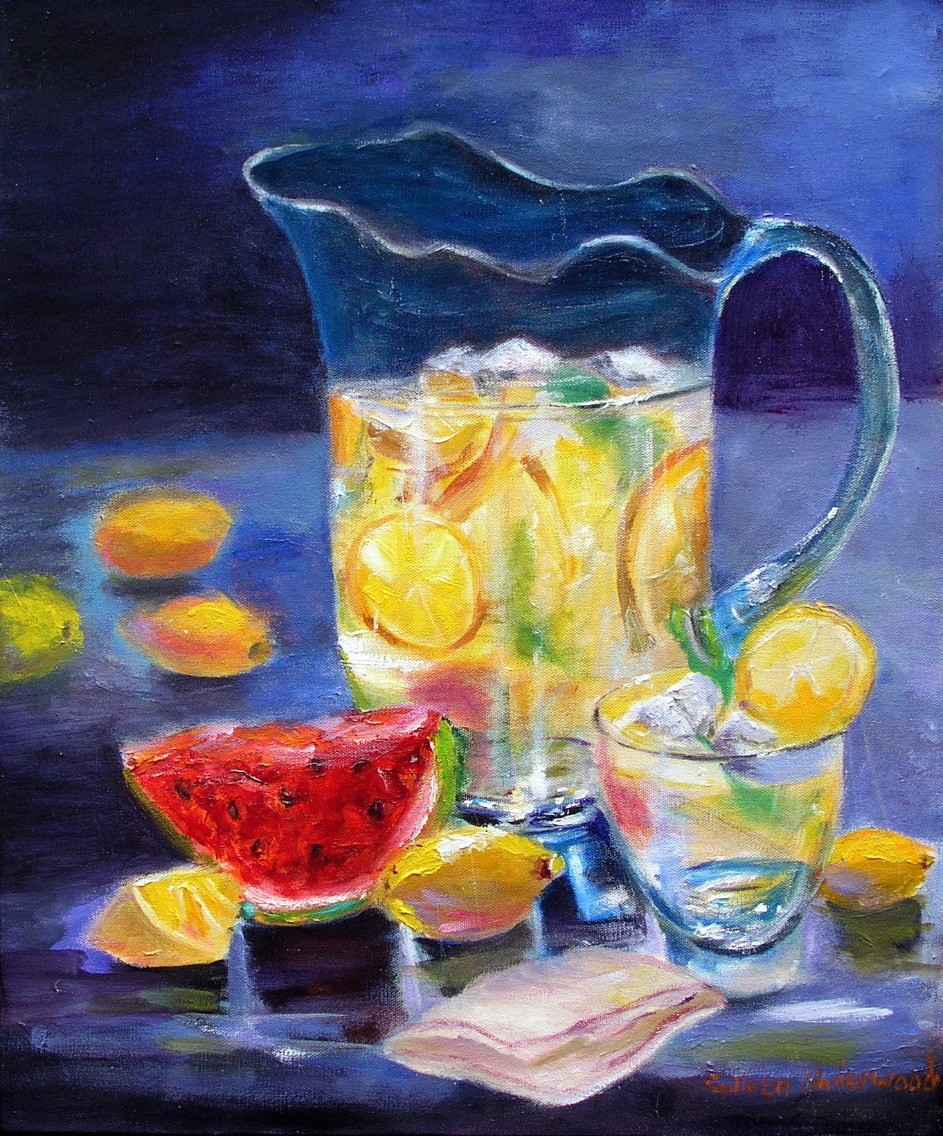 Summer Quenchers (20 X 24)