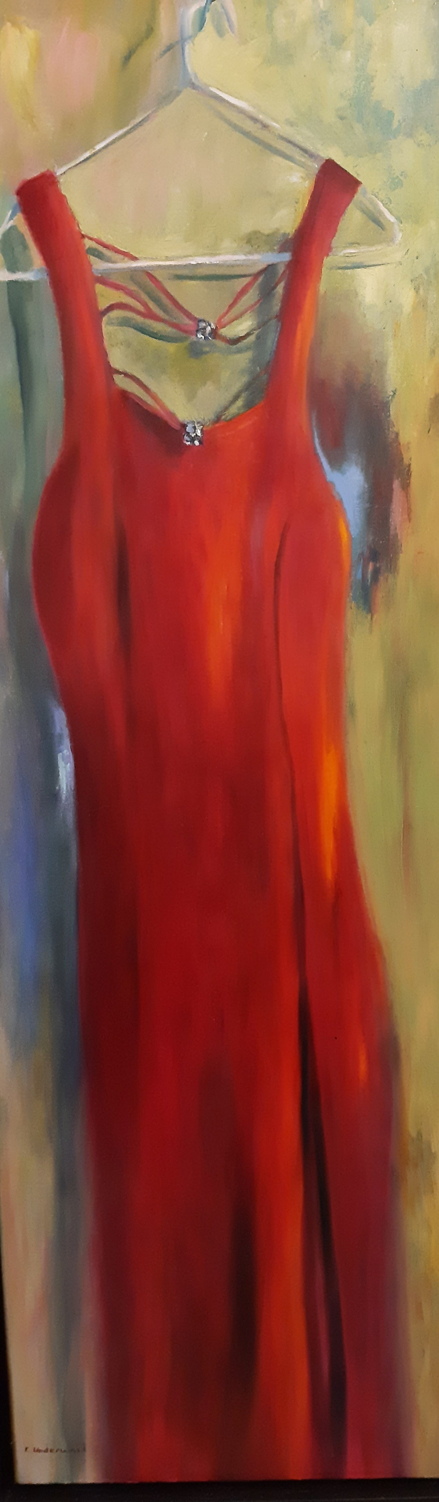 The Red Dress (16" x 48")