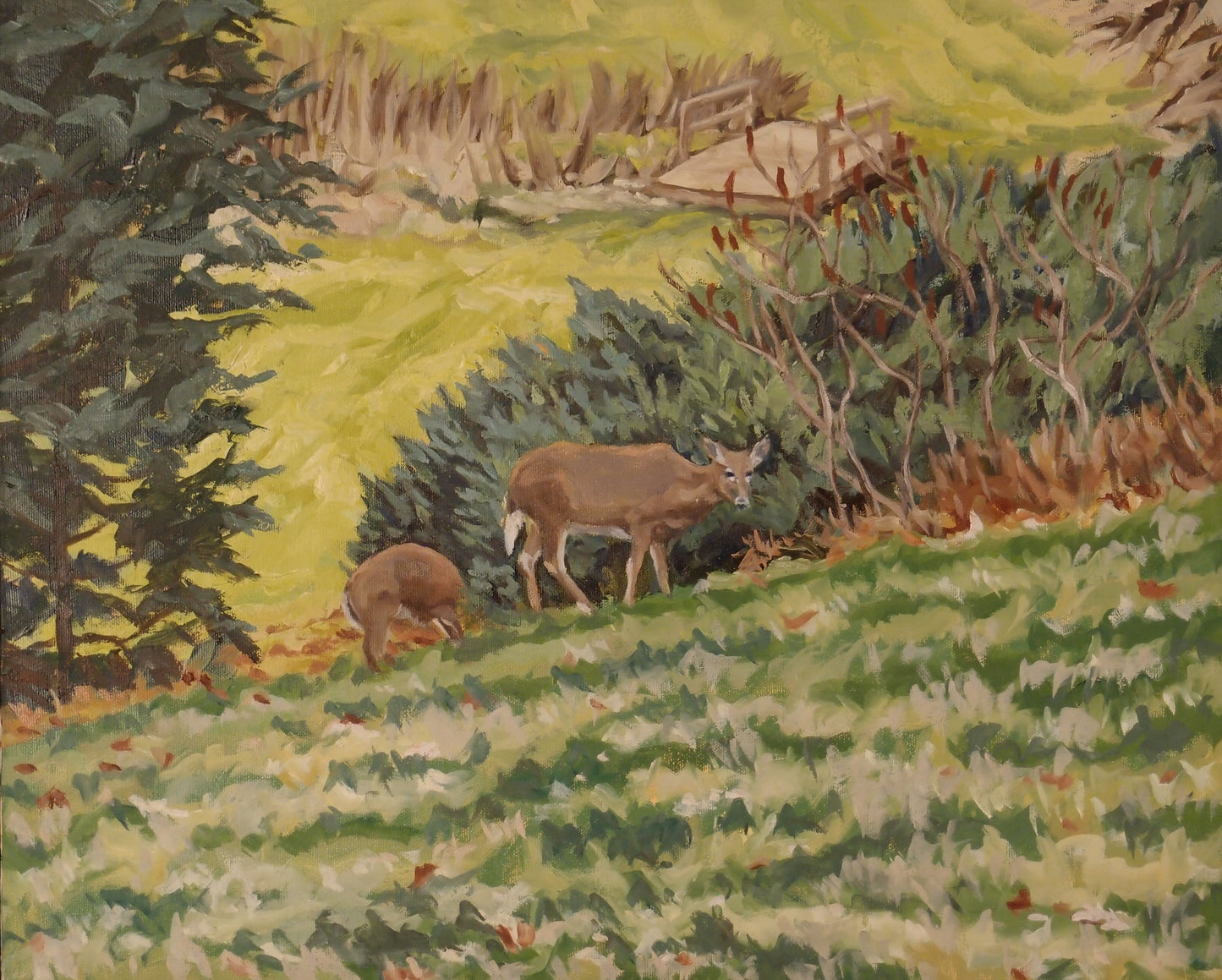 Unwelcome Visitors (16 X 20)