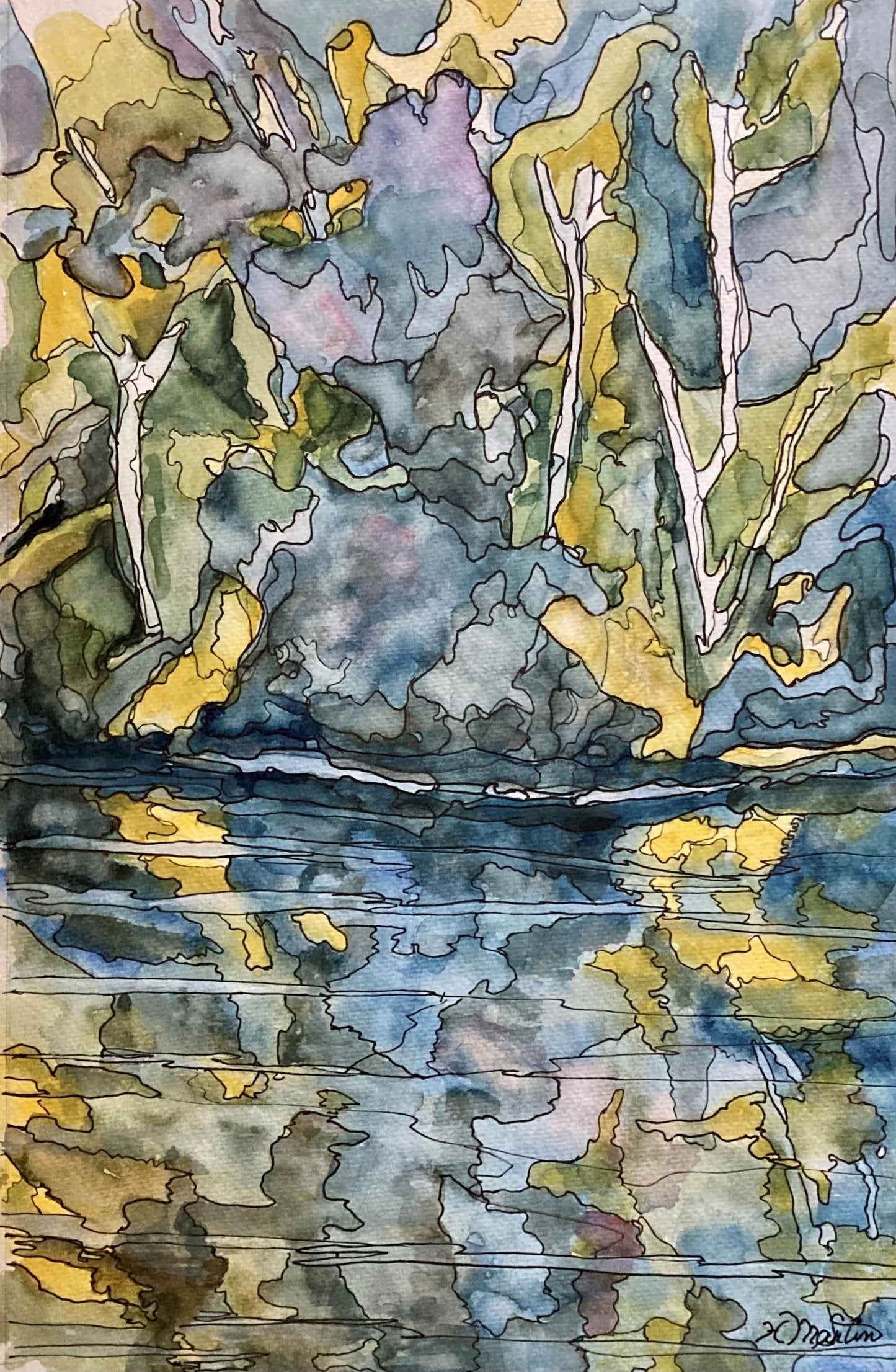 Water’s Edge III (10" x 16")