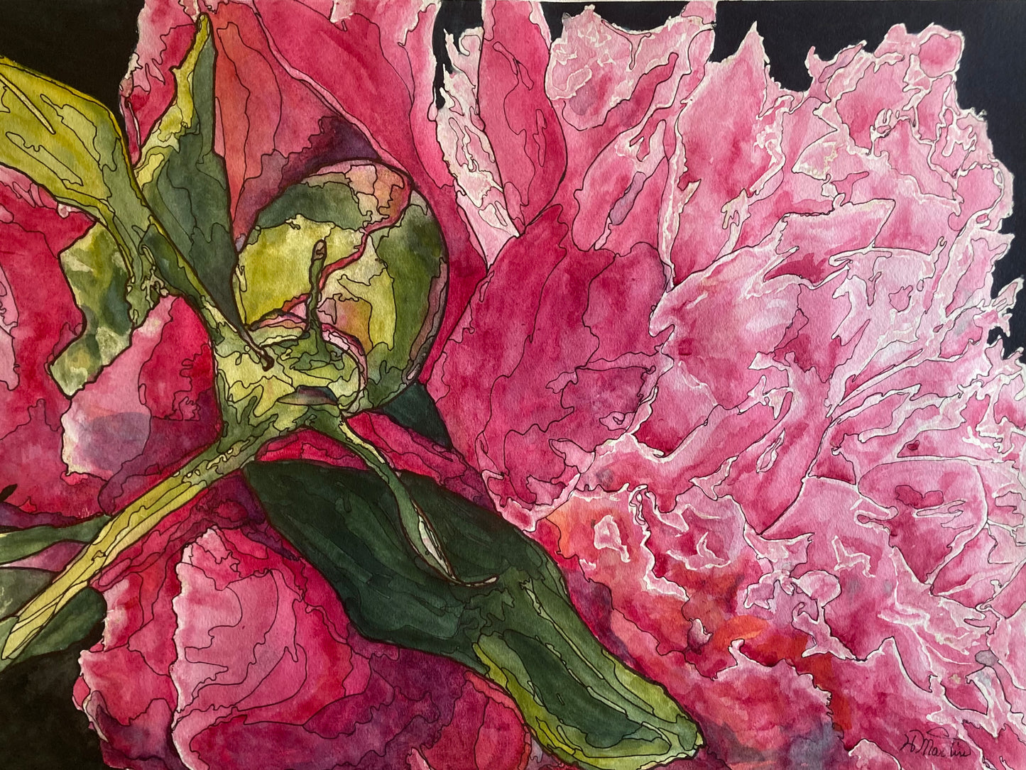 Scent of July (17" x 24")