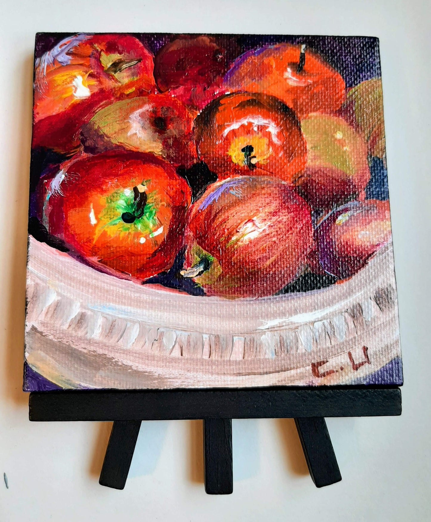 An Apple a Day (4" x 4")