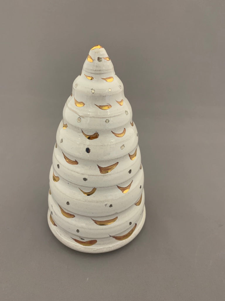 Christmas Trees - White with Bling Tall