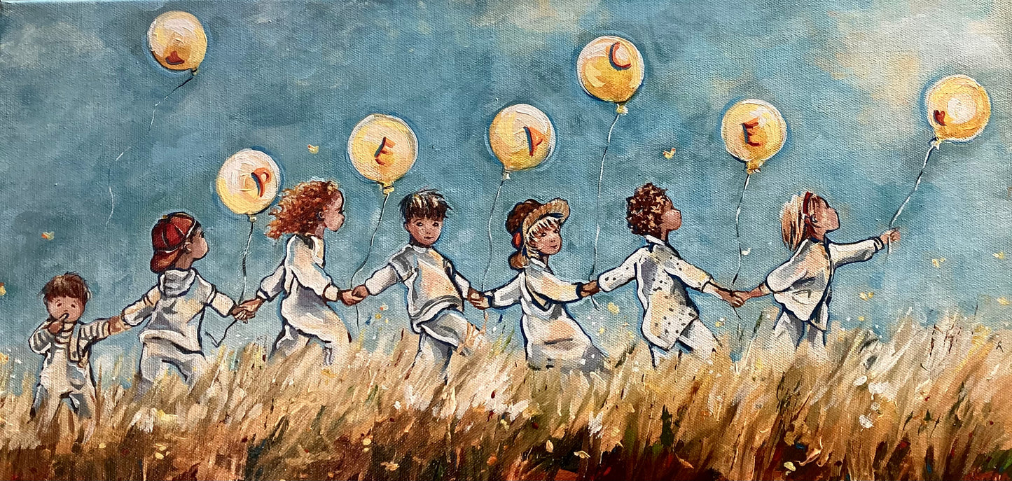 Bless the Beasts and the Children (20" x 24")