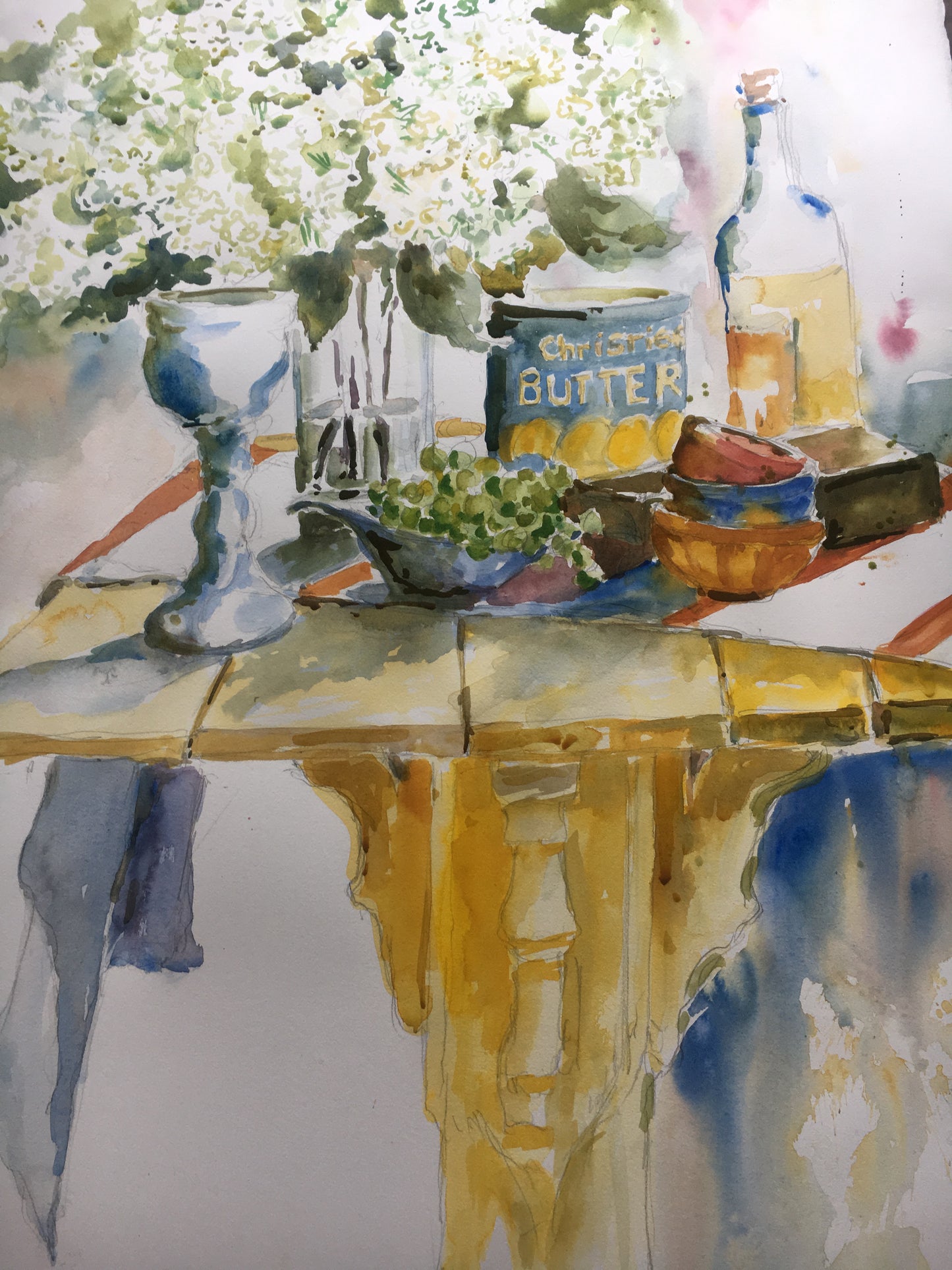 Tablescape After 7 (28" x 37")