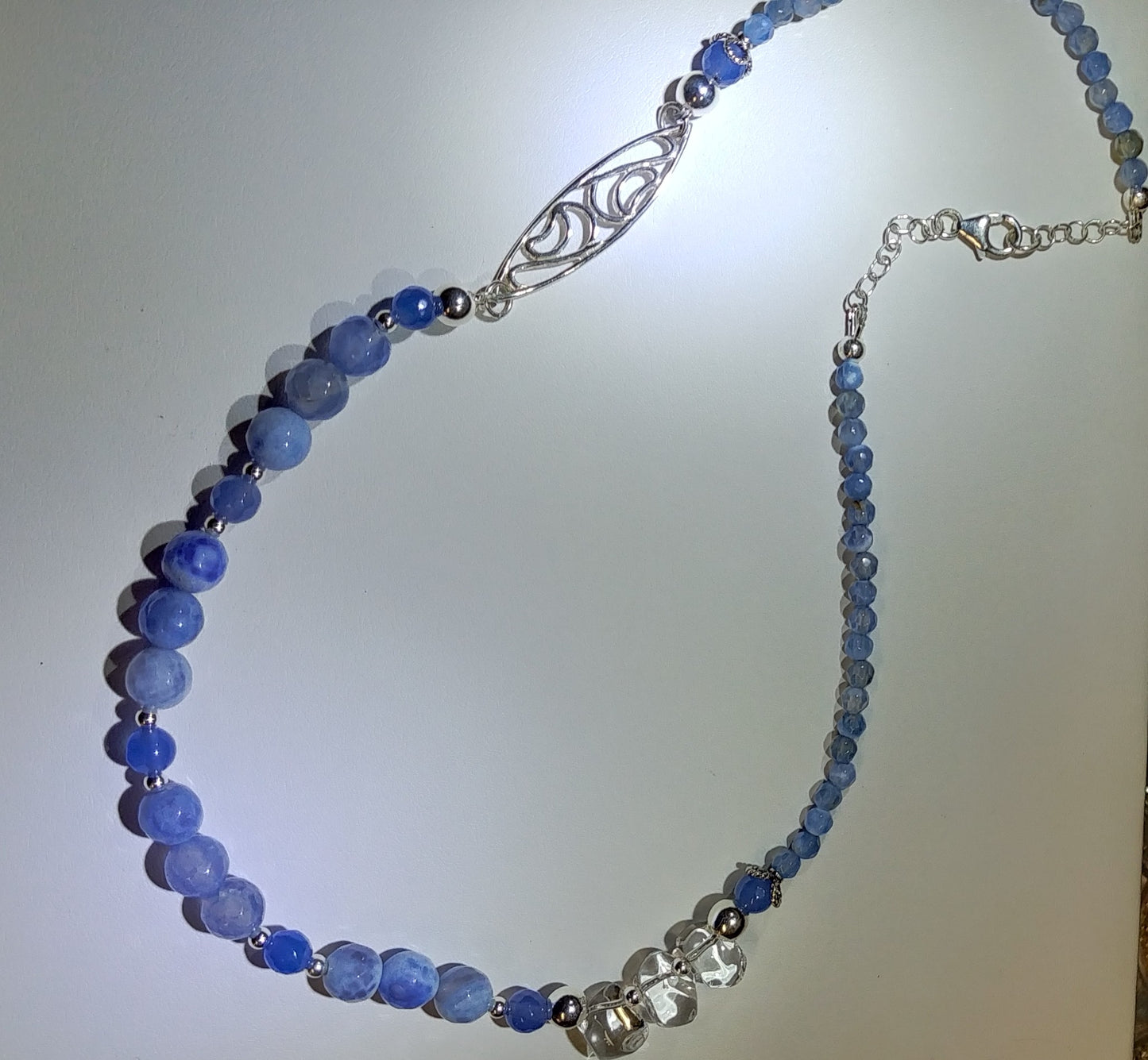 Clear Ice Quartz Necklace