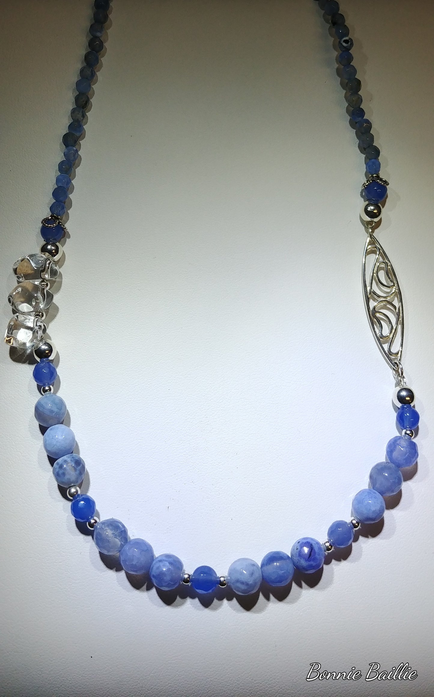 Clear Ice Quartz Necklace