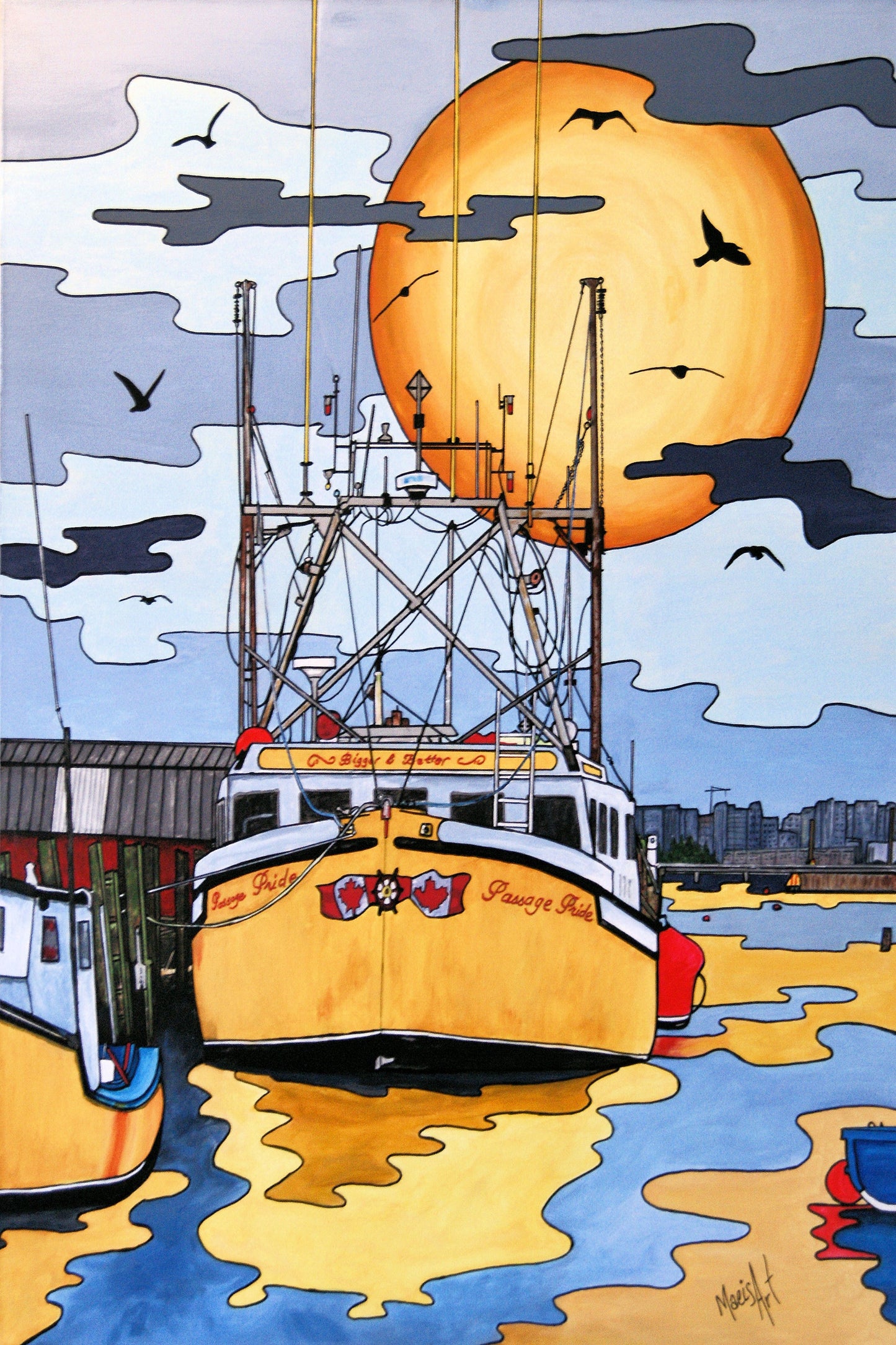 Epitome of Nova Scotia (30" x 40")