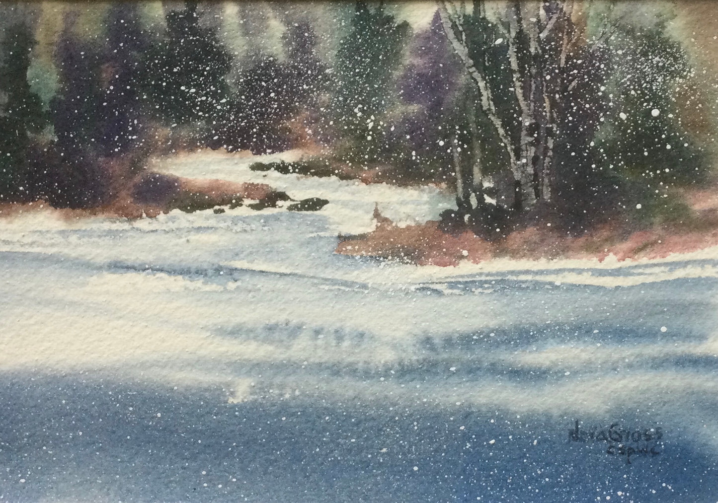 Powder Soft Snow (8" x 10")