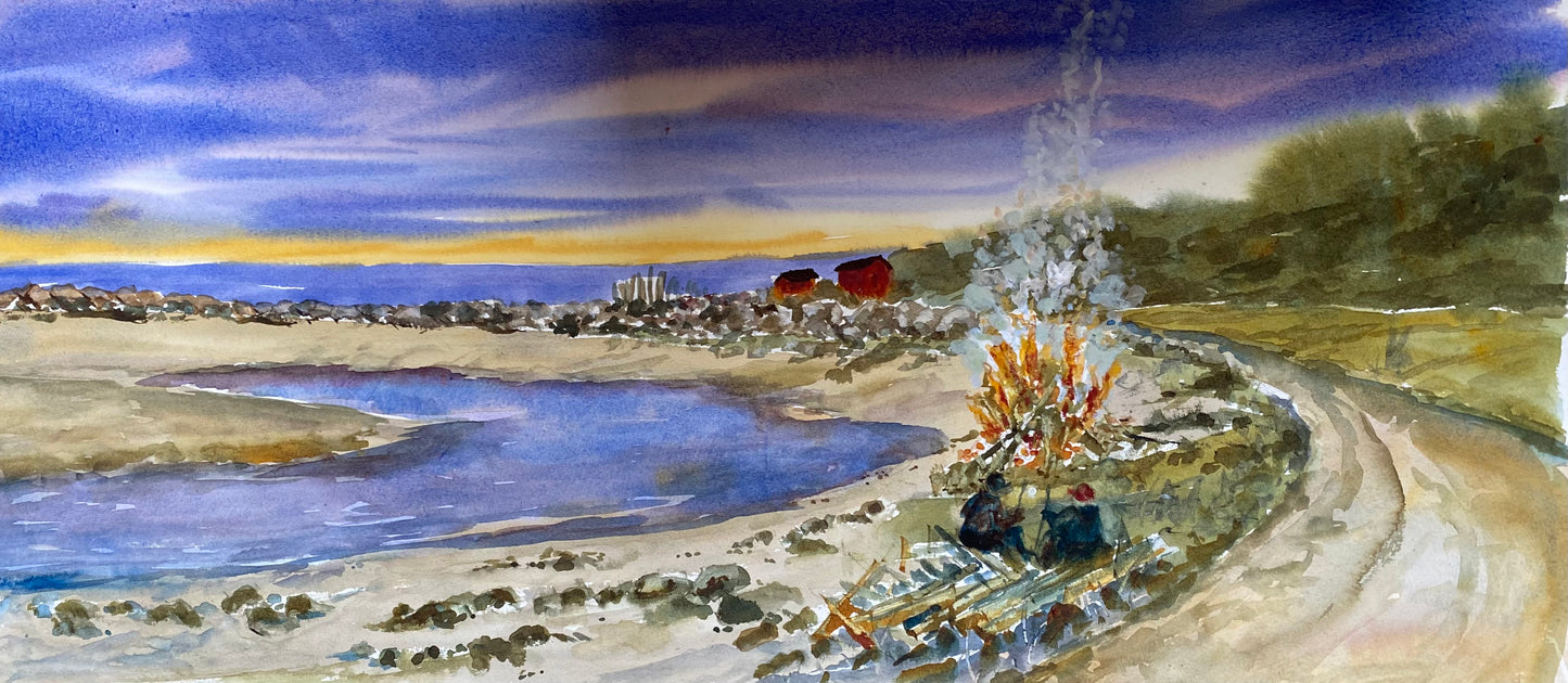 ShoreLine Campfire (31" x 18")
