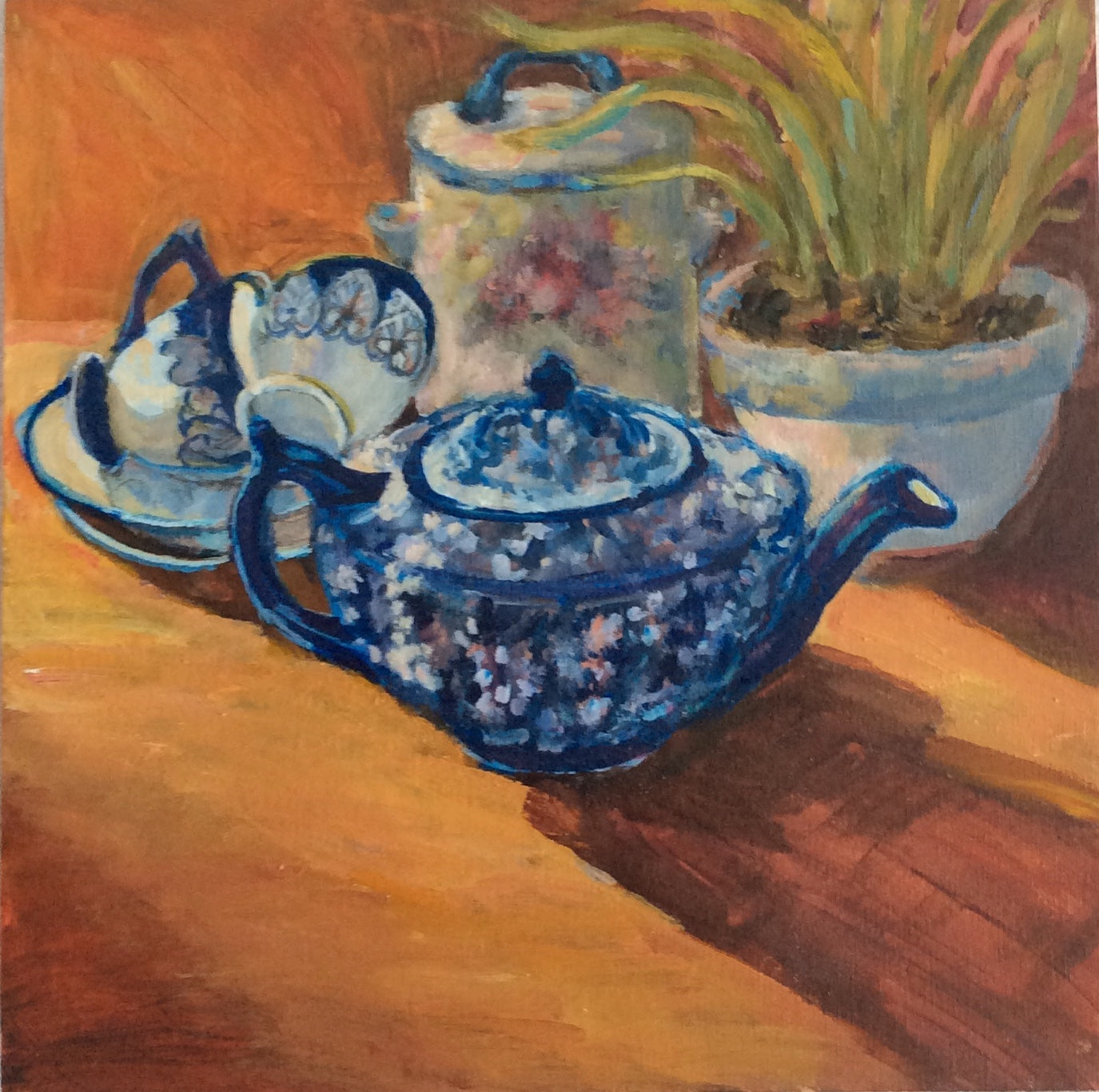 Tea Time (10" x 10")