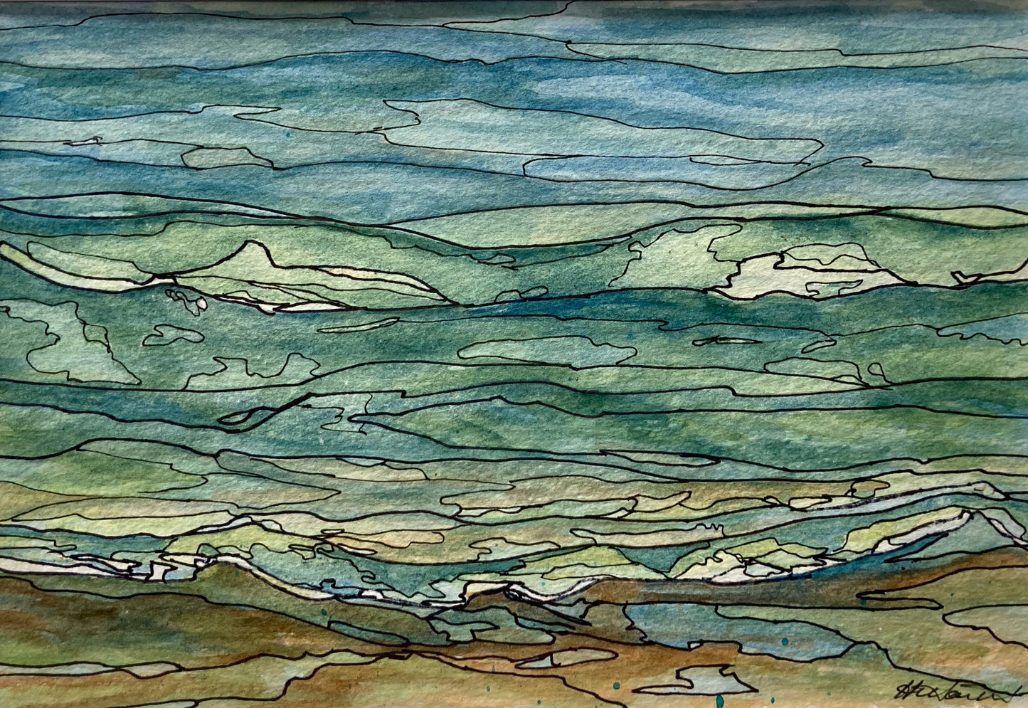 Water Effect (6" x 9")