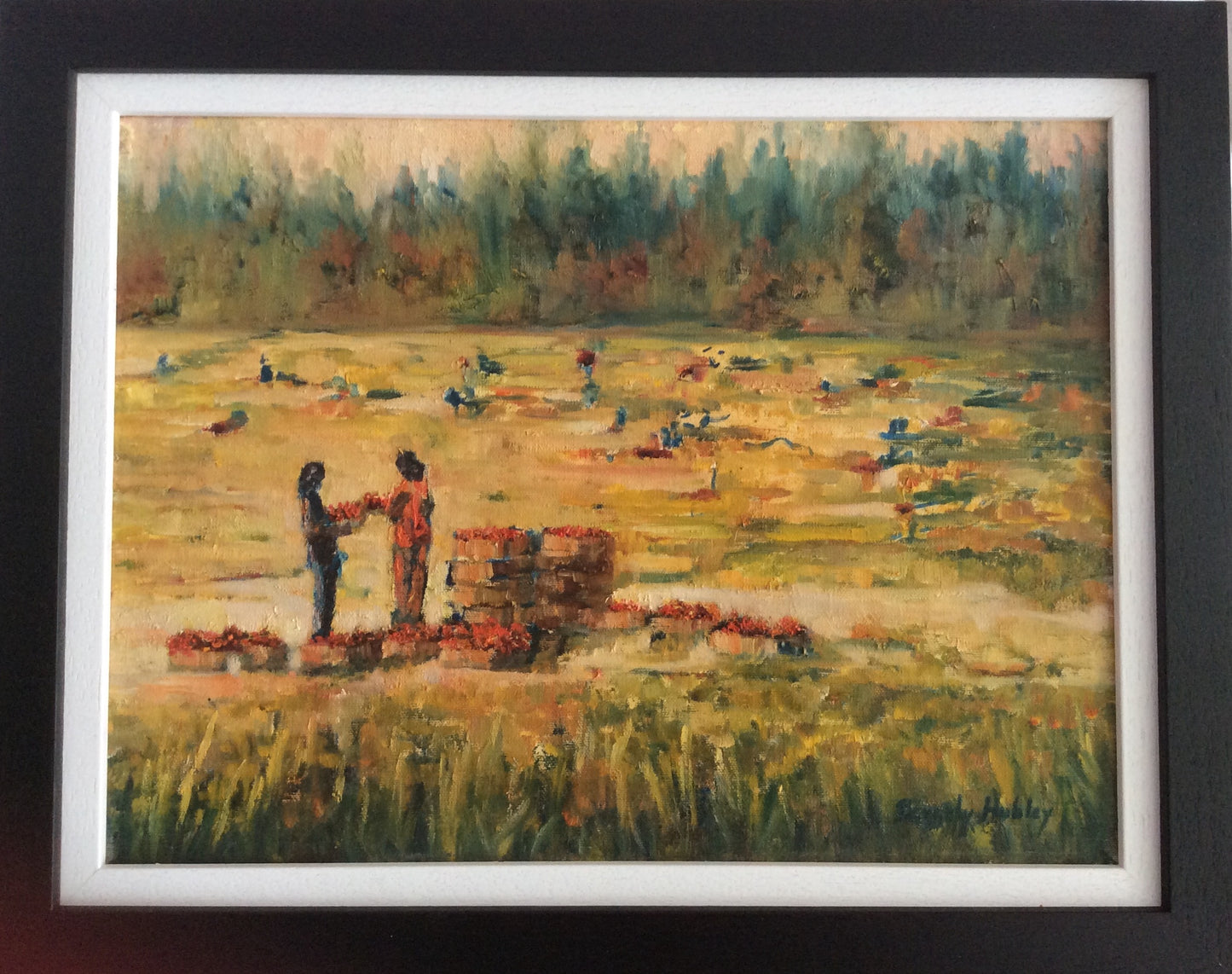 Strawberry Season (12" x 16")