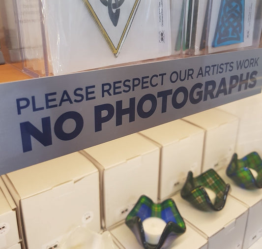 Please Don't Photograph Our Art - Why not?
