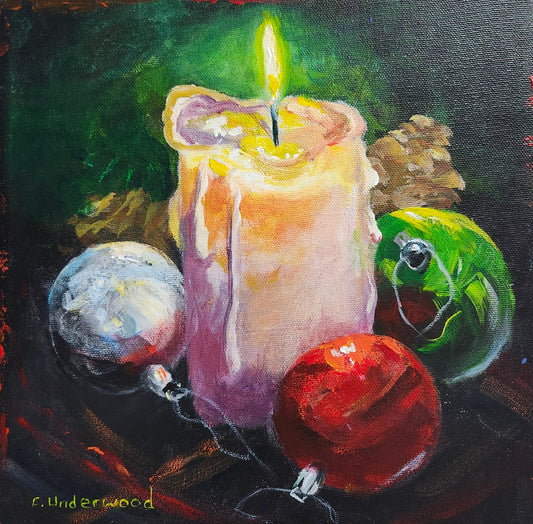 Holiday Glow (10" x 10")
