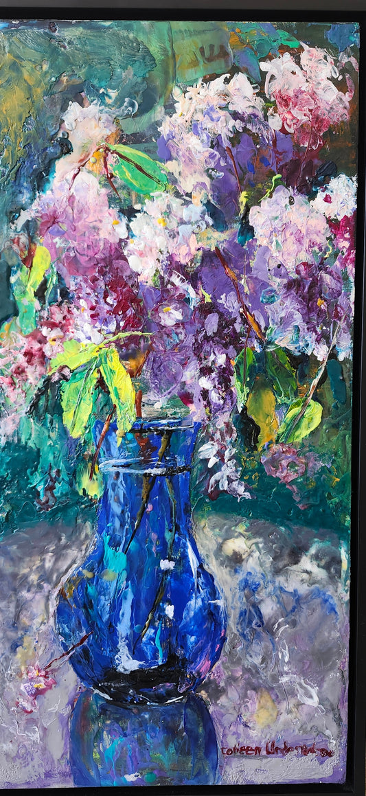 I Love Lilacs (12” x 24”)