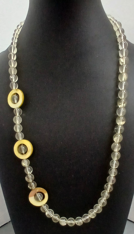 Lemon Quartz Necklace