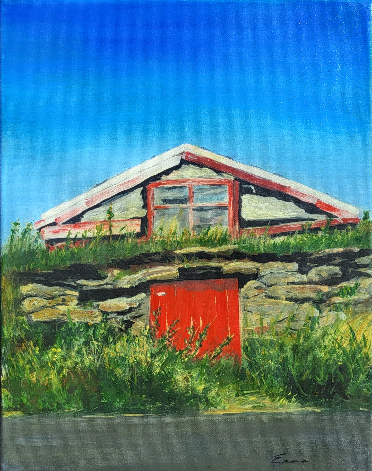 The Old Root Cellar (12" x 16")