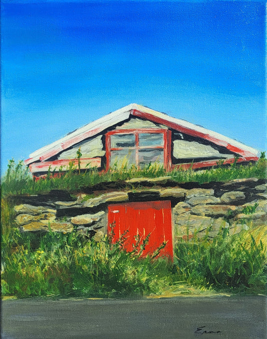 The Old Root Cellar (12" x 16")