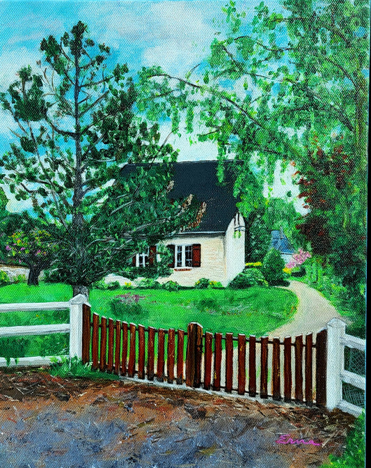 Protected Cottage (11" x 14")
