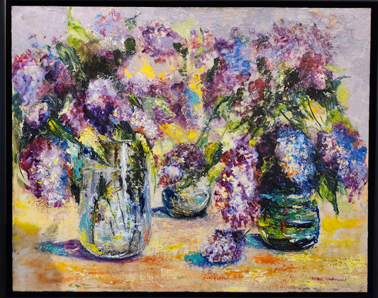 Shades of Lilacs (24" x 30")